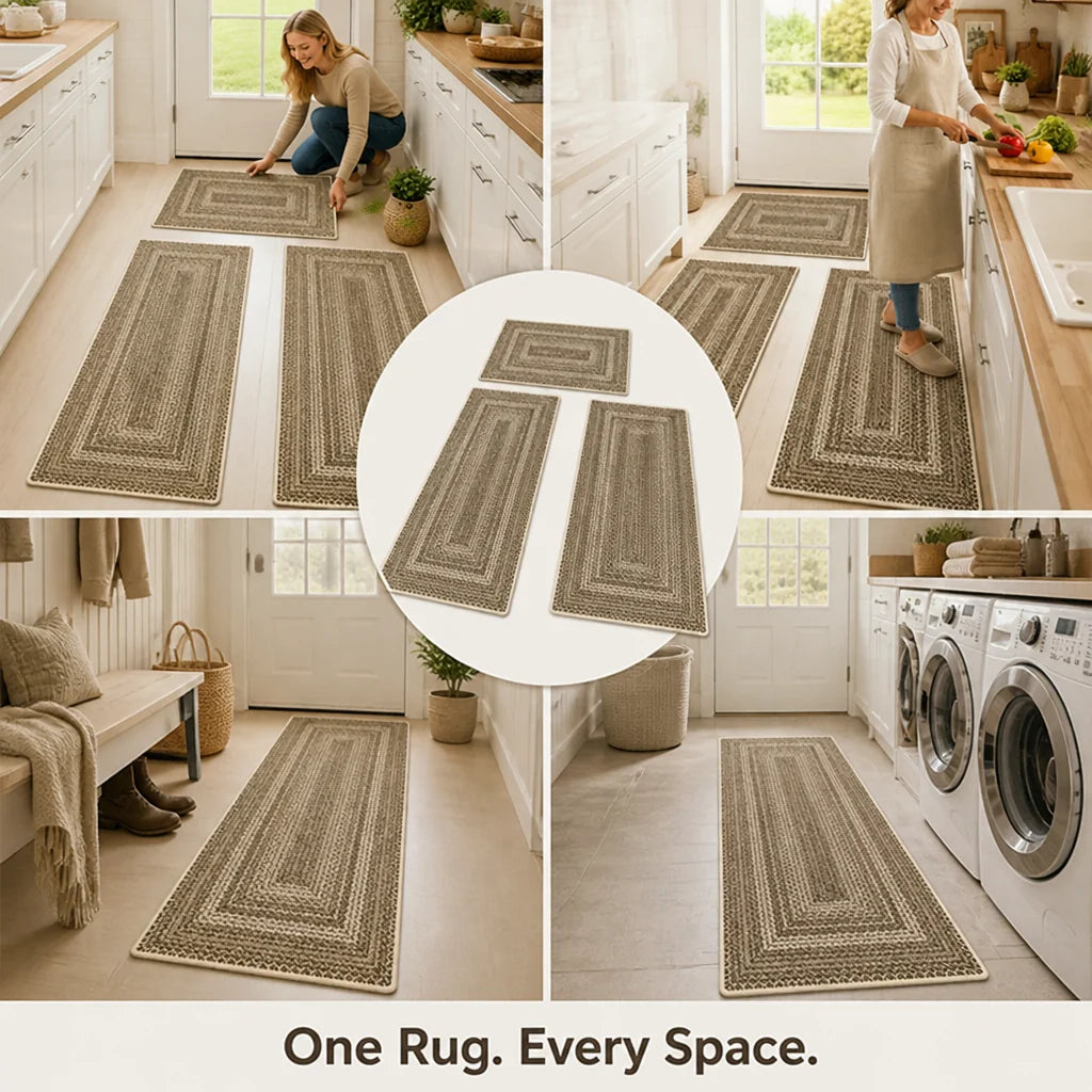 GripLuxe™ Runner — Step Confidently on a Spill-Proof, Stunning Surface Every Time