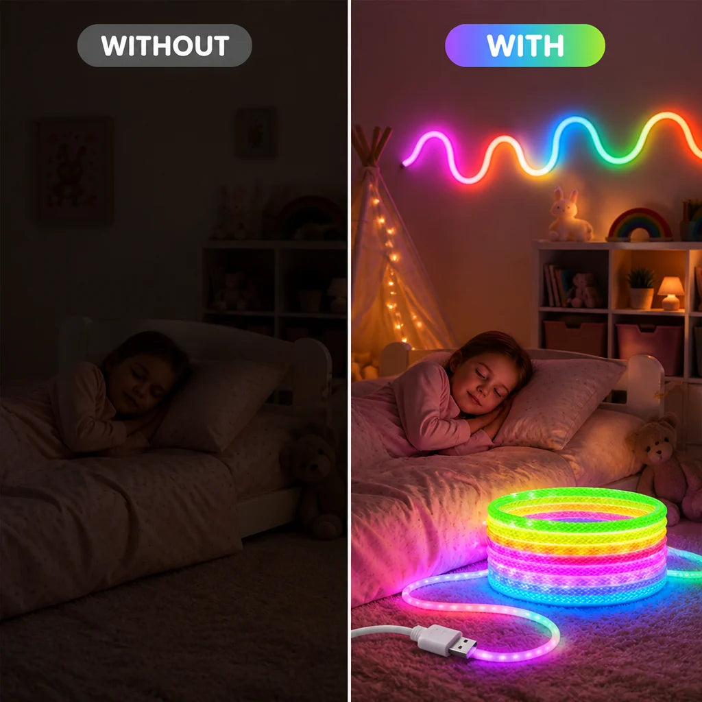 LumaWeave™ — Wrap Your World in Soothing, Mood-Lifting Light Instantly
