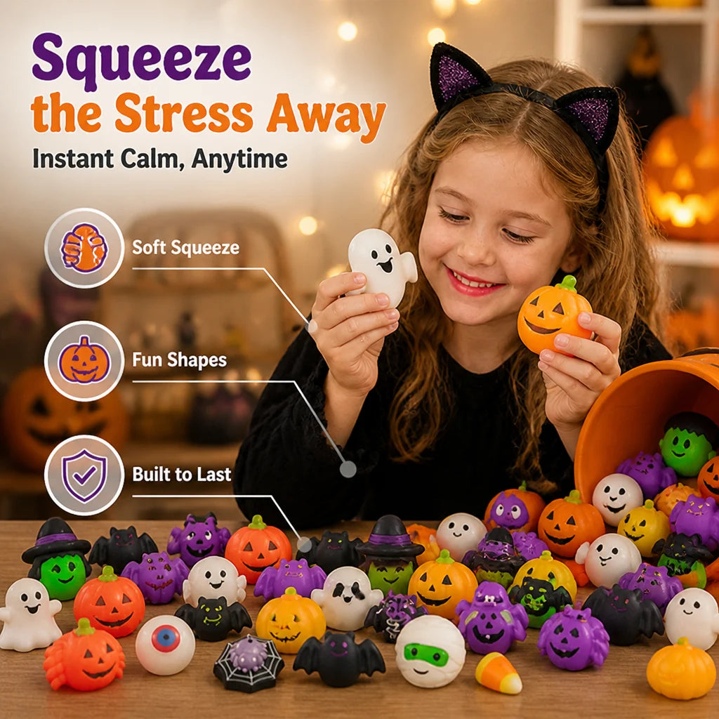 SpookEase™ — Squeeze Stress Away and Spark Instant Halloween Joy