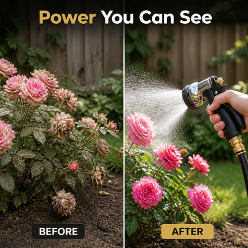 AquaBreach™ — Break through heavy grime with focused, high-pressure water flow