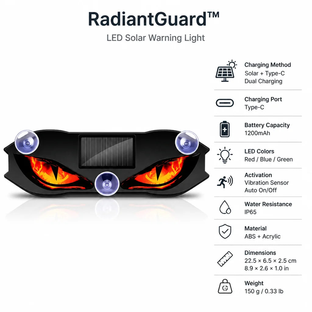 RadiantGuard™ — Be Instantly Seen and Unstoppable the Moment You Move
