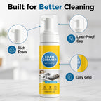 Foamvanta™ Foam Cleanser — Effortlessly Blast Grease and Ignite Fresh Lemon Sparkle