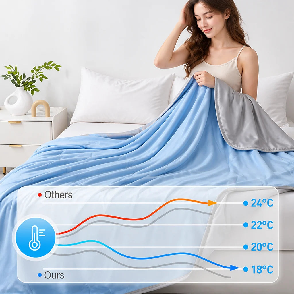 BreezeRest™ — Sleep Cool, Wake Refreshed, Own Every Night