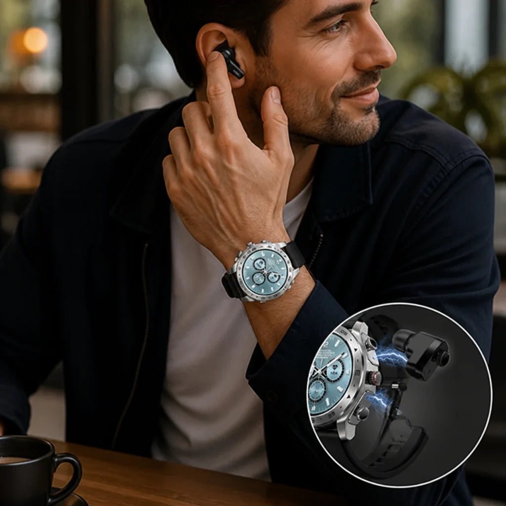 FitTune™ — Seamlessly Power Your Day with Music, Calls, and Fitness in One Wristwear