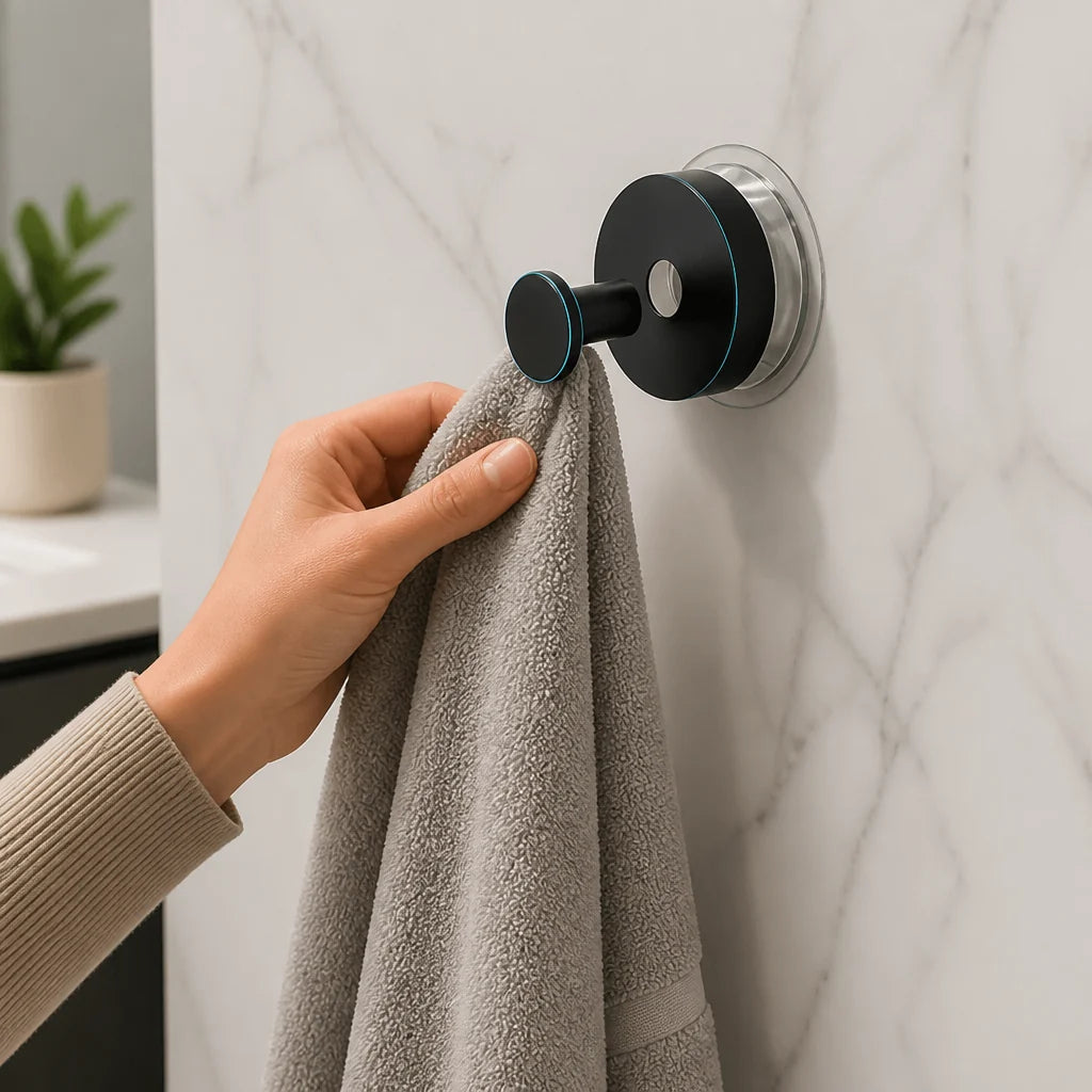 SuctionSnap™ Stainless Steel Suction Hooks — Instantly Transform Chaos into Pristine, Clutter-Free Bliss
