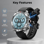 FitTune™ — Seamlessly Power Your Day with Music, Calls, and Fitness in One Wristwear