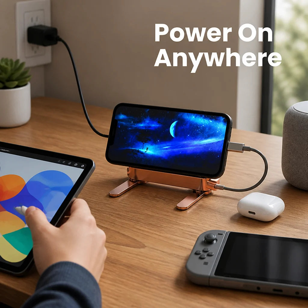 CurrentNest™ — Power Up Instantly and Stay Hands-Free All Day