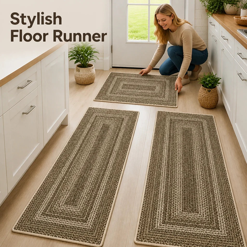 GripLuxe™ Runner — Step Confidently on a Spill-Proof, Stunning Surface Every Time