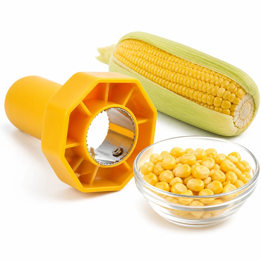 CobCleave™ — Strip Fresh Corn From the Cob With Clean, Easy Cuts