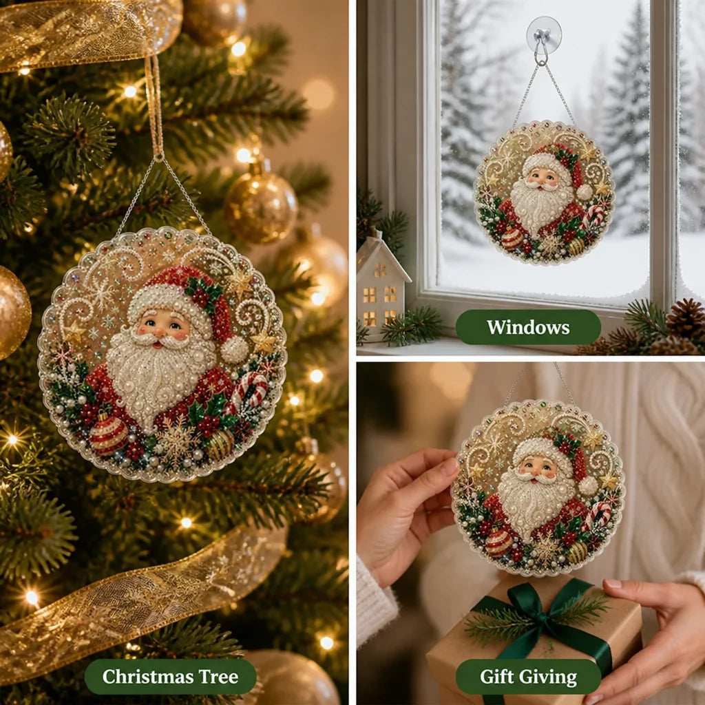 CrystalLuxe™ DIY Diamond Art Ornament Kit — Create Dazzling Holiday Magic That Lights Up Hearts and Homes