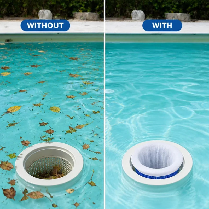 PoolPure™Pool Socks — Keep Your Water Crystal Clear Without the Hassle