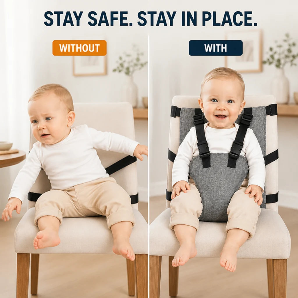 StellaSecure™ Harness — Feel the Freedom of Total Baby Safety Wherever You Go