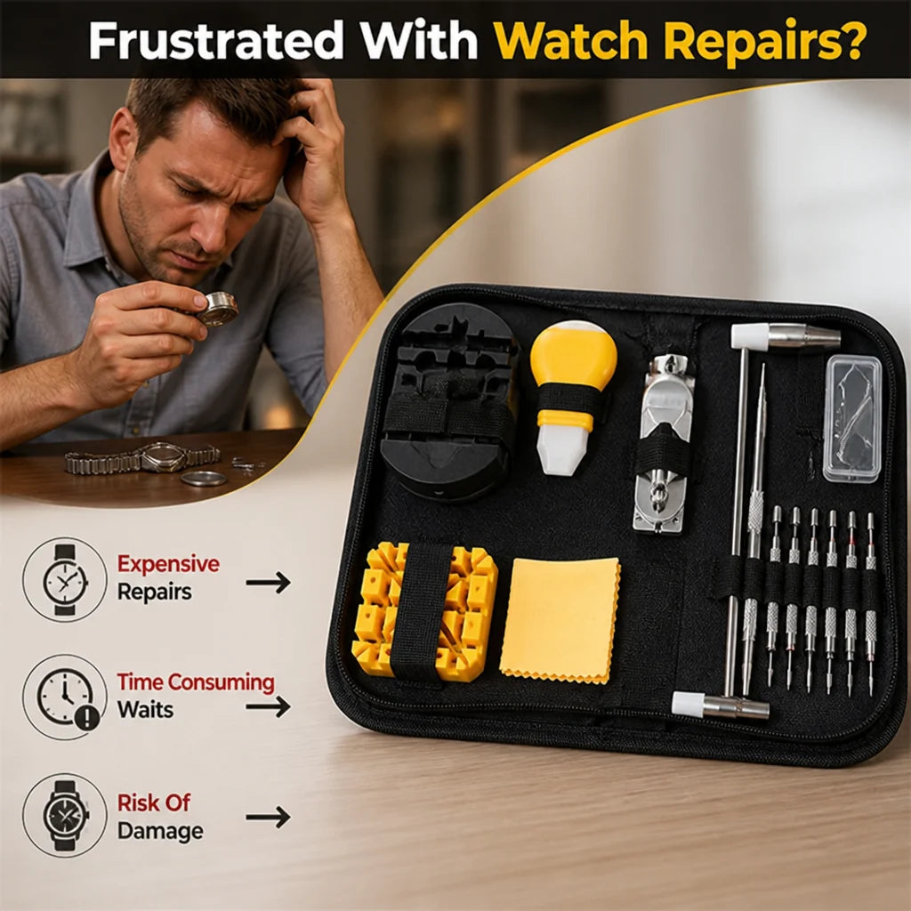 TickTact™ — Take control of delicate watch work with practical accuracy