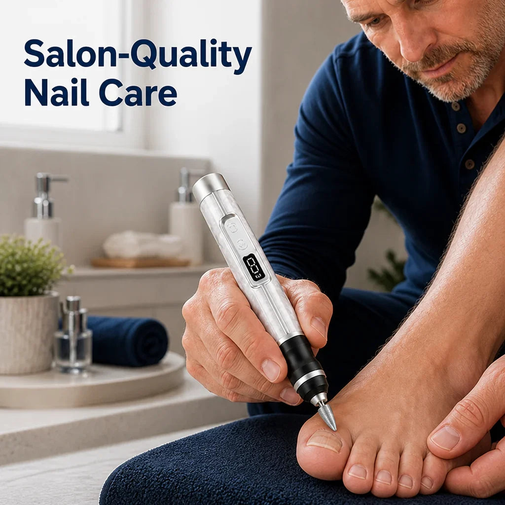 Nailvoro™Electric Nail File & Callus Remover — Effortless Salon-Quality Nails That Boost Your Confidence Instantly