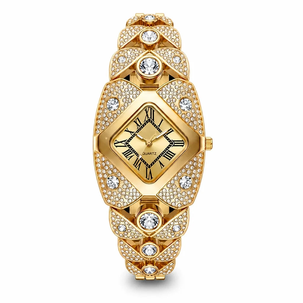 Celestara™ Quartz Bracelet Watch — Command Every Room with Dazzling Confidence and Timeless Precision