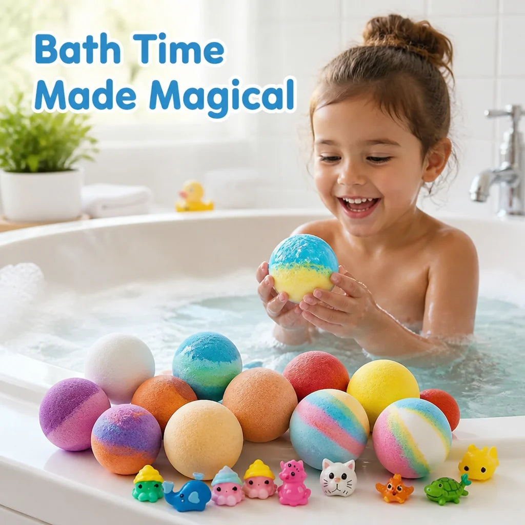 Bubblenza™ — 6pcs Transform Bath Time into a Magical Escape That Refreshes Your Skin and Sparks Pure Joy