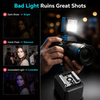 FlashPocket™ Mini Flash — Capture Stunning Shots Anytime, Anywhere with Perfect Light Control