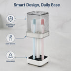 BristleBay™ Toothbrush Organizer — Keep Your Bathroom Fresh, Germ-Free, and Clutter-Free Every Day