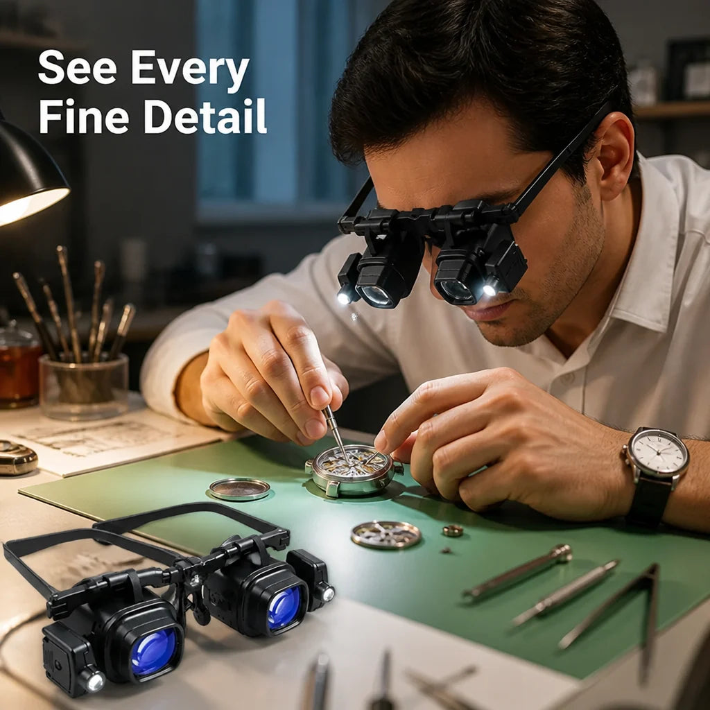 DetailPro™ — Master Every Tiny Detail with Unmatched Clarity and Hands-Free Precision