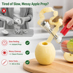 CoreCraft™ — Peel and Core Apples Instantly for Effortless Kitchen Joy