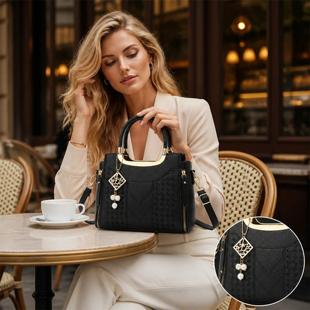 SereniLux™ Satchel — Carry Effortless Luxury That Organizes Your Life Instantly