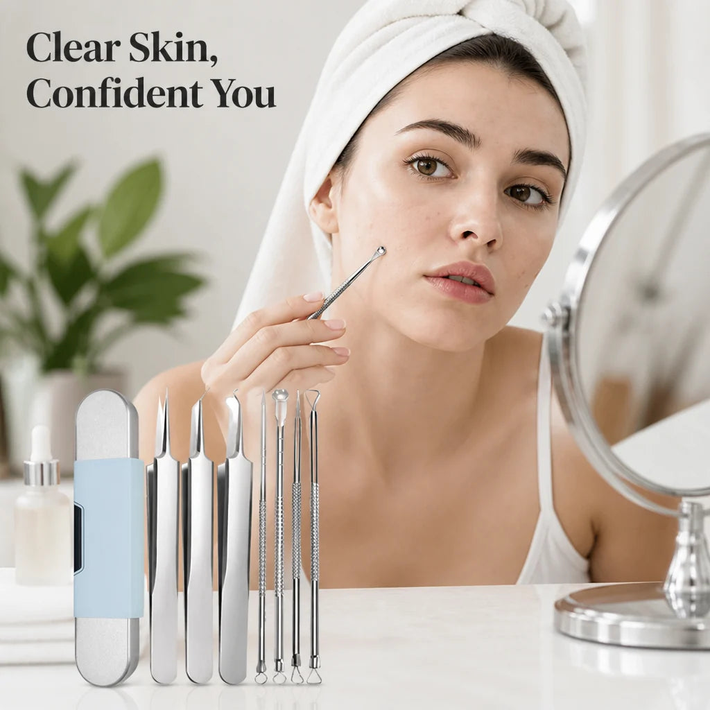 SkinTweeze™ Precision Extraction Kit — Unlock Soft, Clear Skin You’ll Love to Show Off