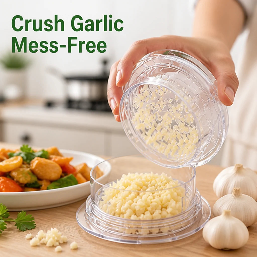 MinceMate™ — Crush Garlic Mess-Free and Unleash Bold Flavor Instantly