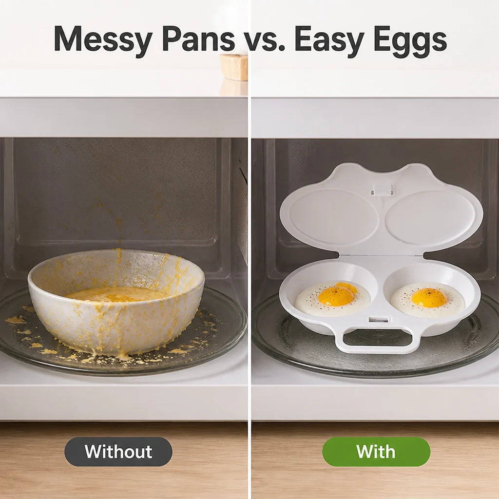 MorningEgg™ — Power Your Mornings with Perfectly Steamed, No-Mess Eggs in Minutes
