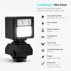 LumiSnap™ Mini Flash — Capture Stunning Shots Anytime, Anywhere with Perfect Light Control