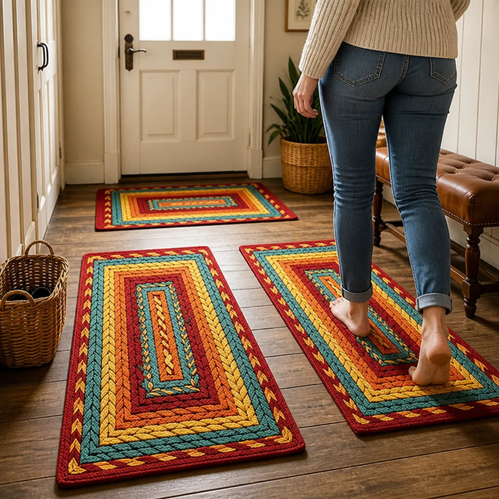 GripLuxe™ Runner — Step Confidently on a Spill-Proof, Stunning Surface Every Time