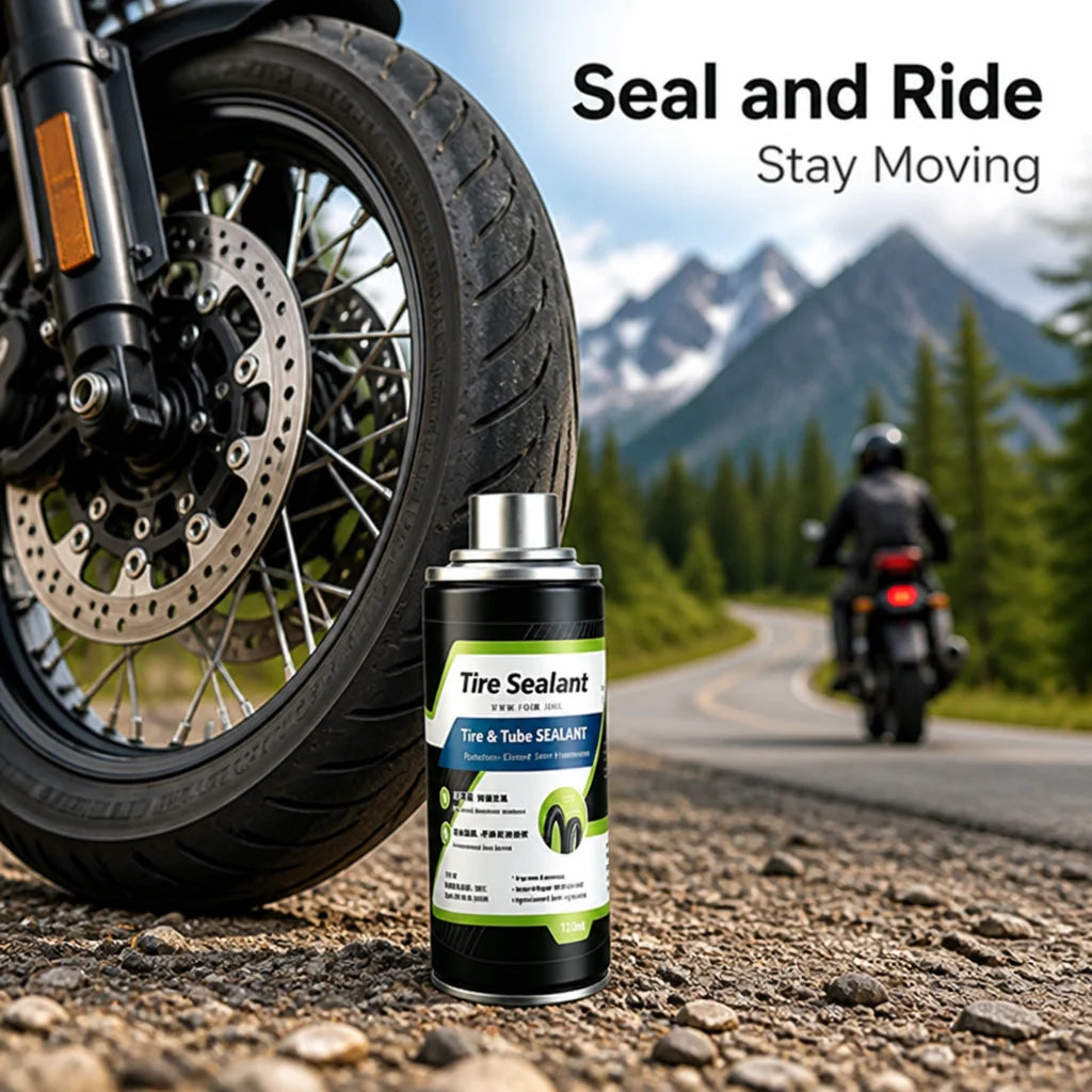 Punctivexa™ Tyre Sealant — Instantly Seal Flats and Ride Fearlessly Every Mile