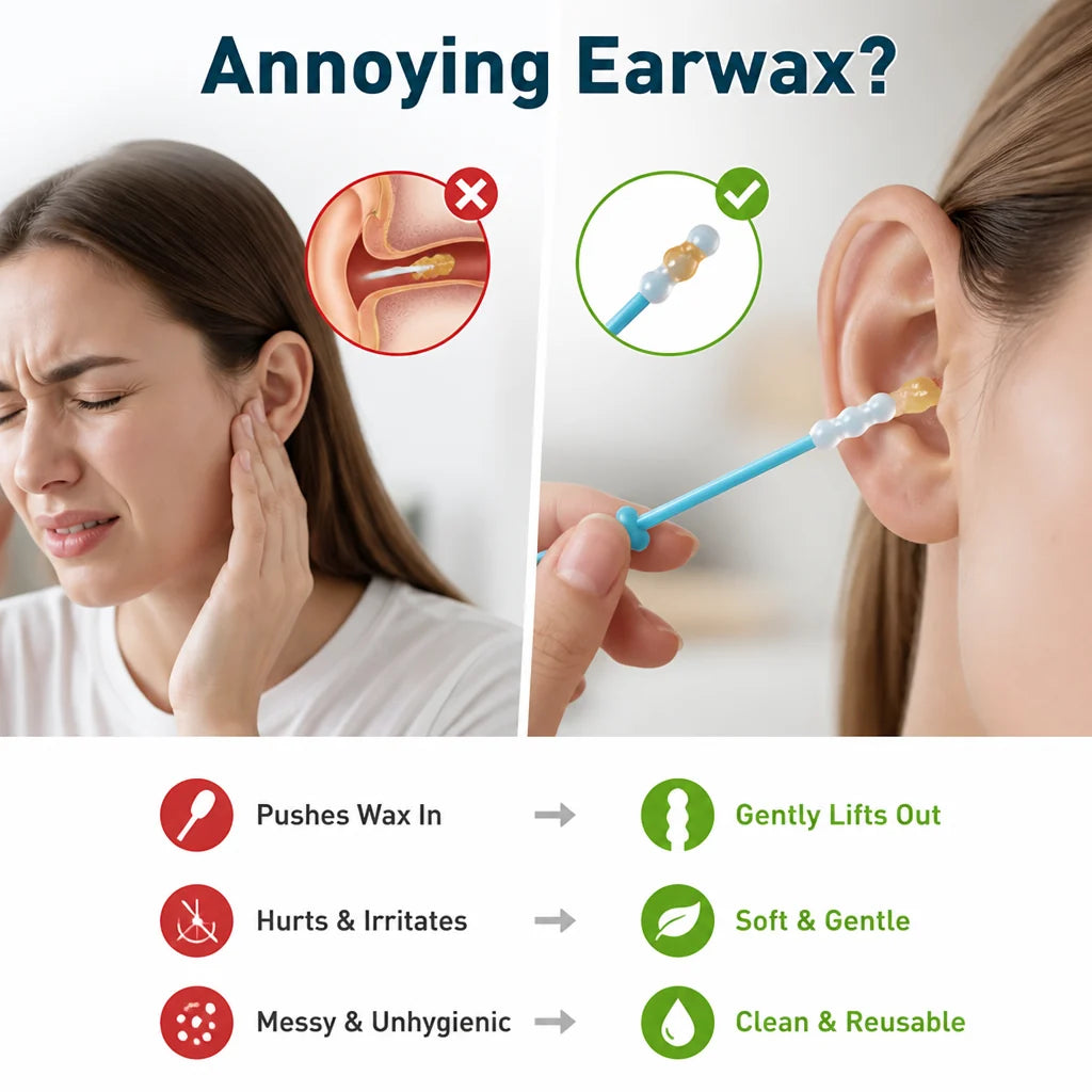 EarLume™— Feel the Freedom of Pain-Free, Deep-Clean Ears Instantly