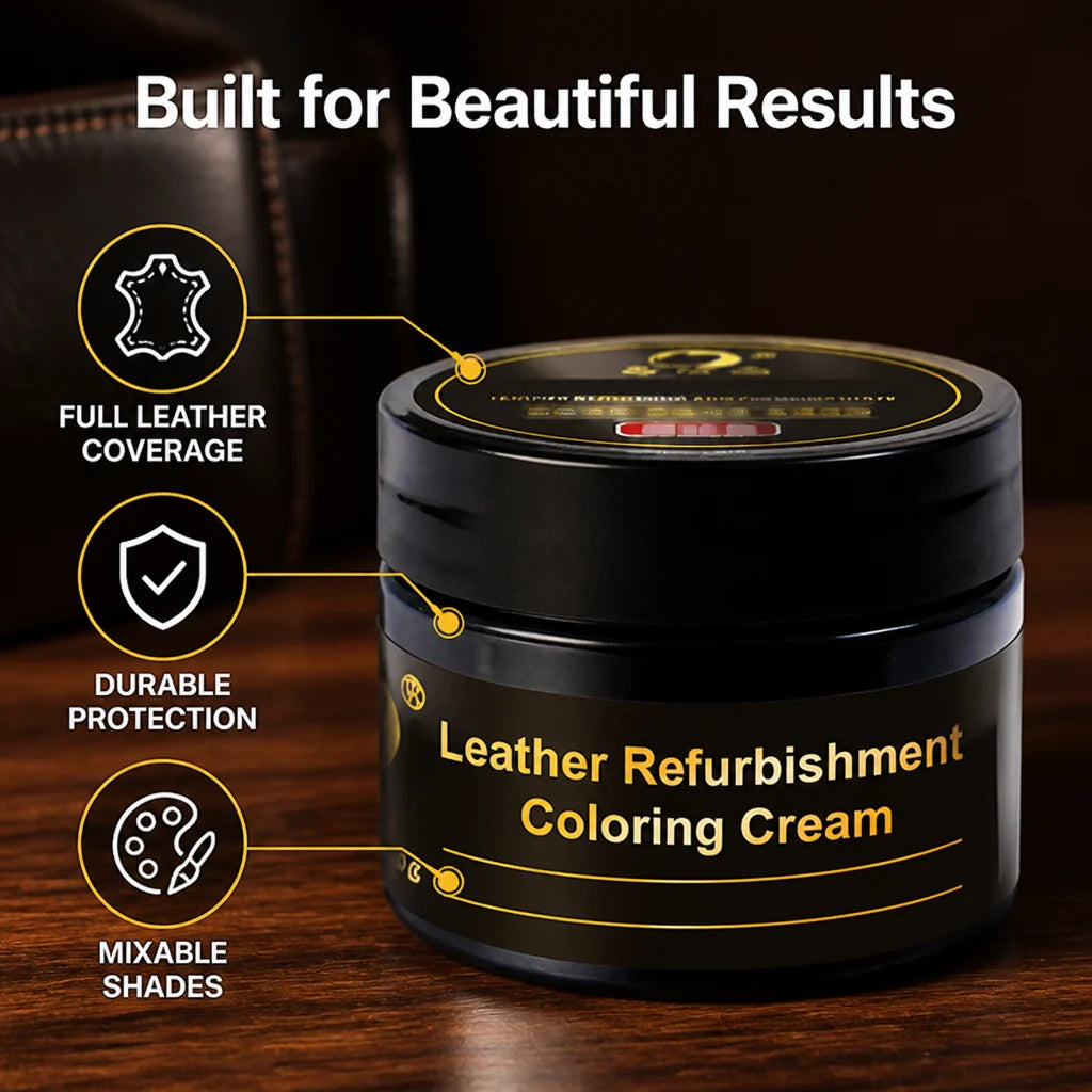 ColorLux™ Leather Revival Kit — Instantly Restore Your Leather’s Flawless, Head-Turning Glow
