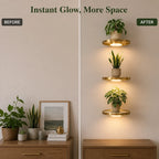 LumiMist™ — Transform Your Walls into a Cozy, Clutter-Free Glow Sanctuary