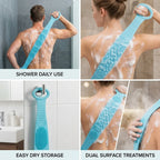 SootheBack™ Dual-Texture Back Scrubber — Unleash Silky, Radiant Skin You’ll Want to Show Off