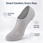 FreshTread™ — Experience All-Day Confidence with Invisible, Fresh-Foot Freedom