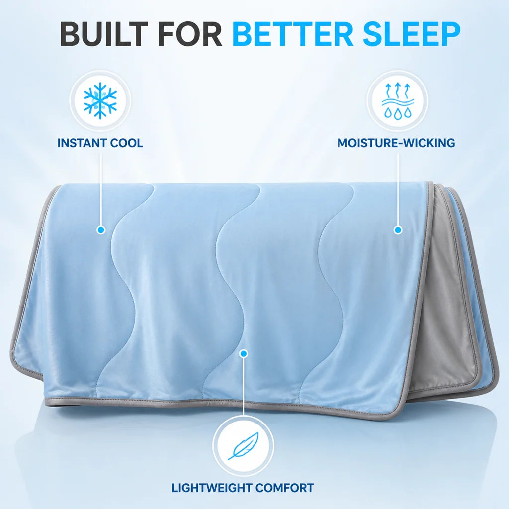 BreezeRest™ — Sleep Cool, Wake Refreshed, Own Every Night