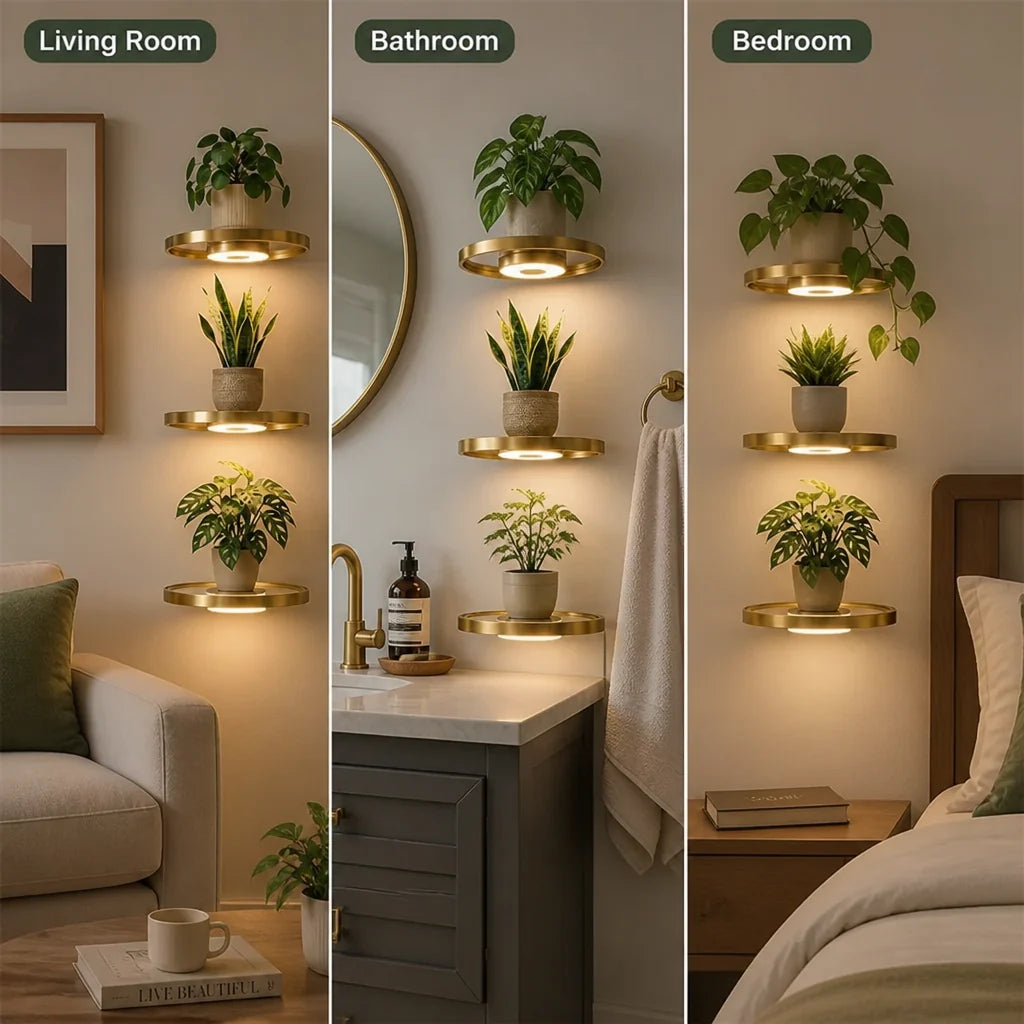 LumiMist™ — Transform Your Walls into a Cozy, Clutter-Free Glow Sanctuary