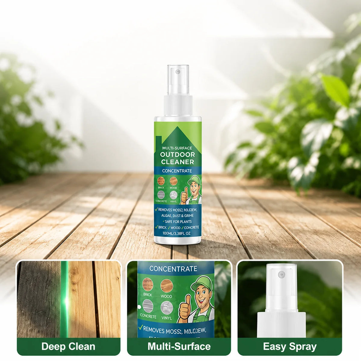 Gleamira™ Multi-Surface Cleaner Concentrate — Bring Back Your Outdoor Sparkle Without the Hassle