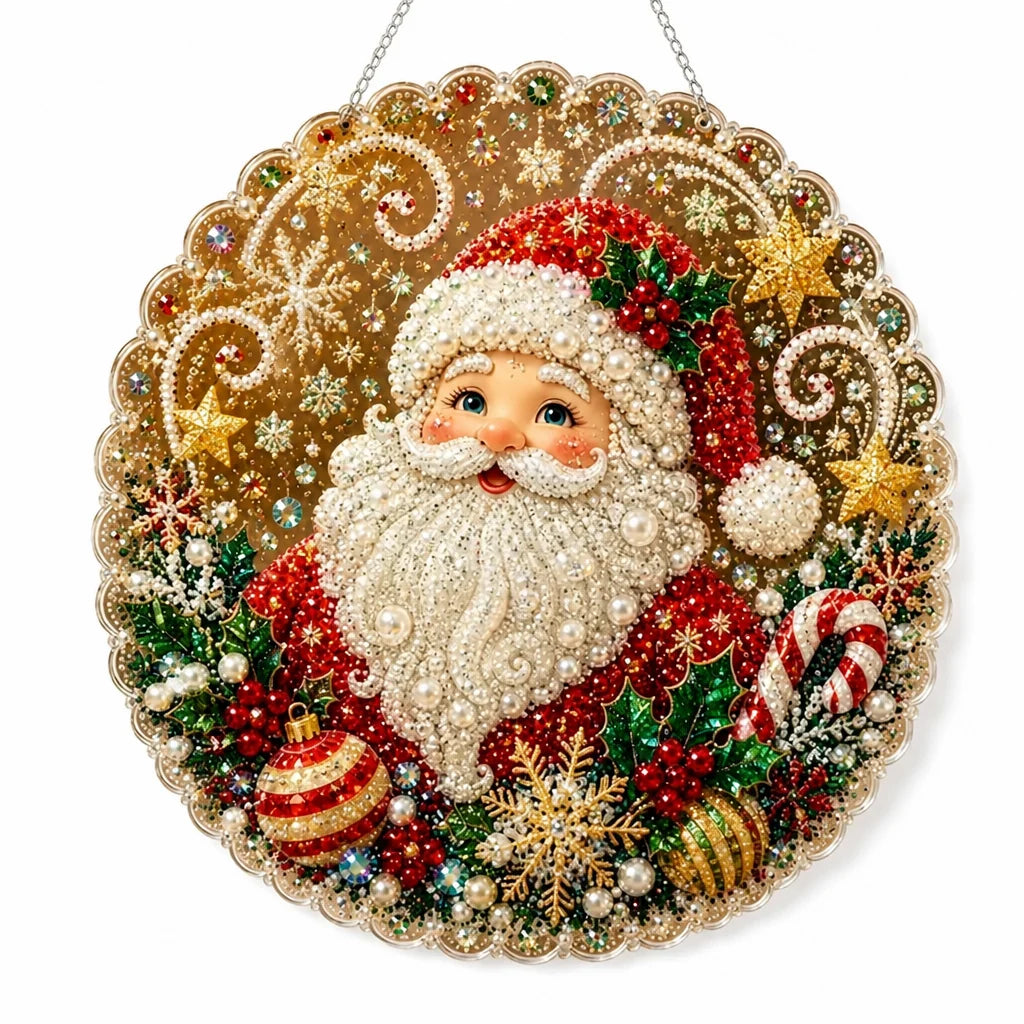 CrystalLuxe™ DIY Diamond Art Ornament Kit — Create Dazzling Holiday Magic That Lights Up Hearts and Homes