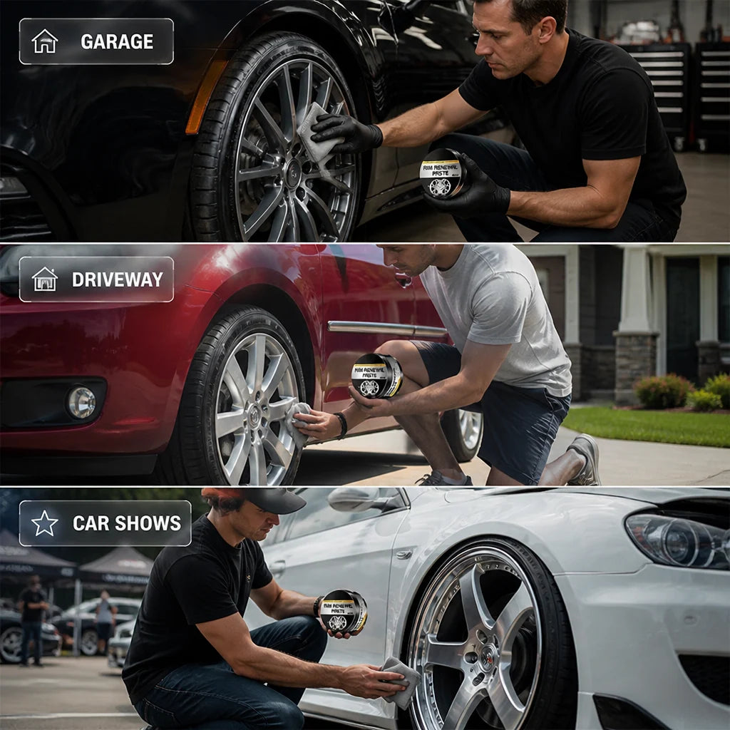 Rimvexa™ Wheel Paste — Instantly Erase Scratches and Lock in Showroom Shine for Miles