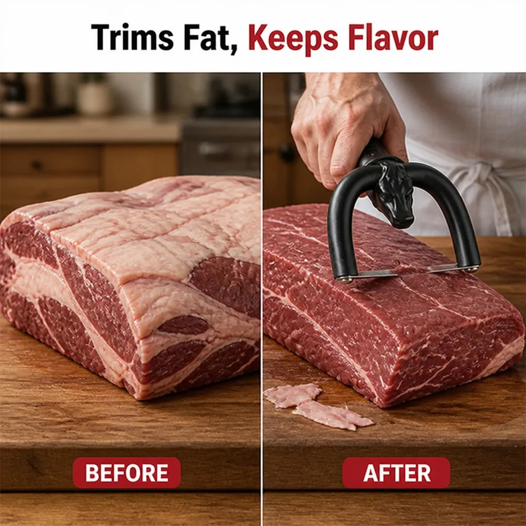 Meatvora™ — Effortless Fat Trimming for Juicier, Restaurant-Quality Meat Every Time