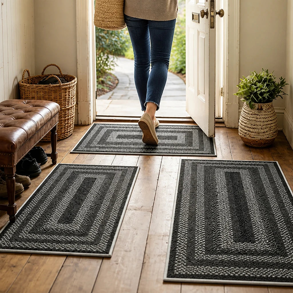 GripLuxe™ Runner — Step Confidently on a Spill-Proof, Stunning Surface Every Time