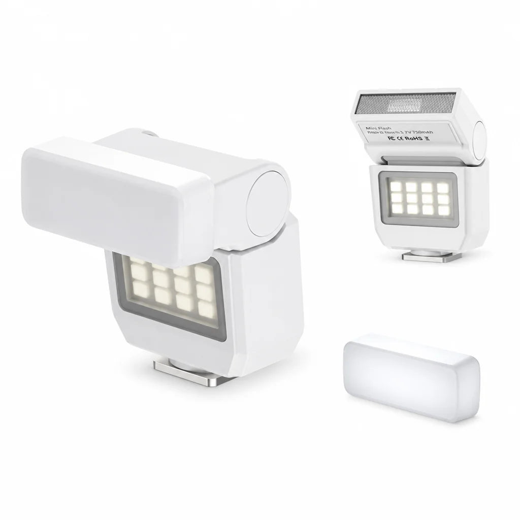 LumiSnap™ Mini Flash — Capture Stunning Shots Anytime, Anywhere with Perfect Light Control