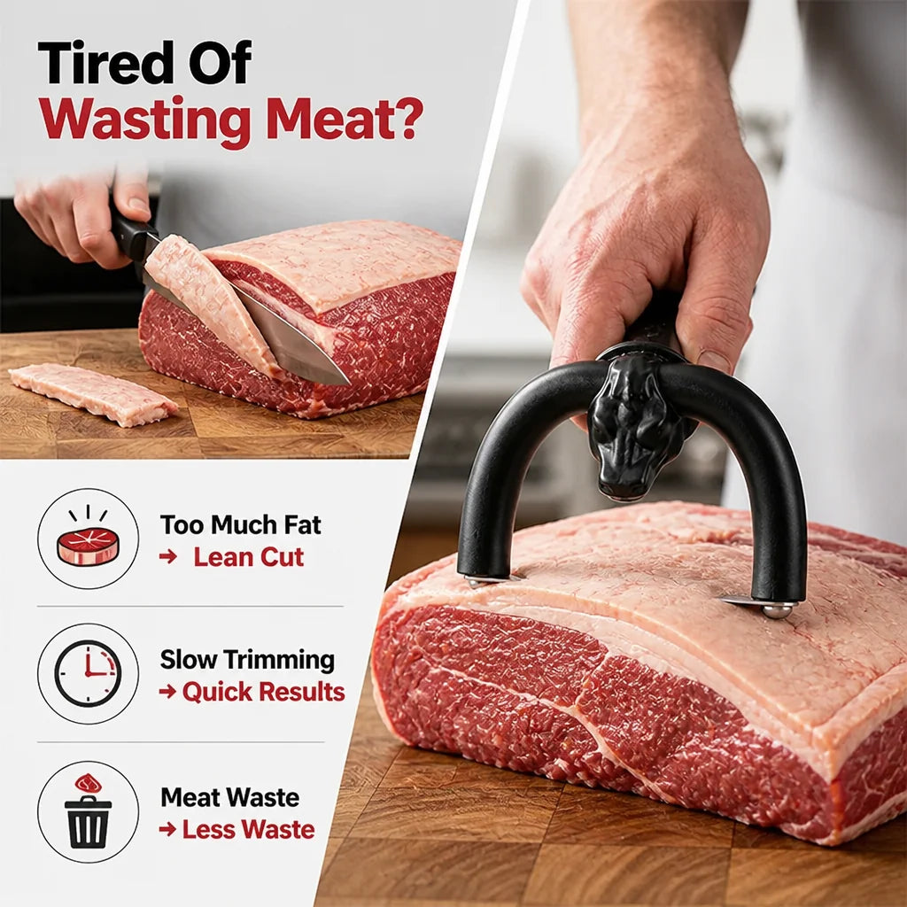Meatvora™ — Effortless Fat Trimming for Juicier, Restaurant-Quality Meat Every Time